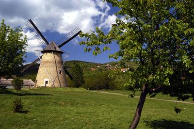 Szentendrei Szabadtéri Néprajzi Múzeum-stock-foto