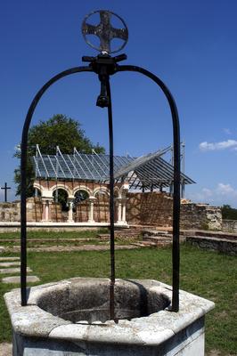 Somogyvár, a Szent Egyed bencés apátság romjai-stock-photo