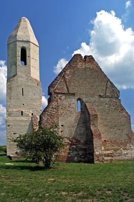 Somogyvámos, Pusztatorony (Pusztatemplom)-stock-foto