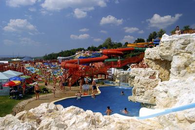 Mogyoród, Aquaréna (Aquapark)-stock-foto