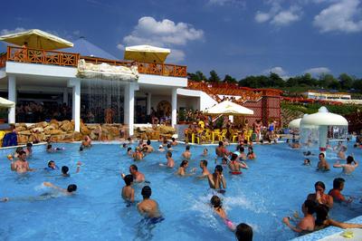 Mogyoród, Aquaréna (Aquapark)-stock-foto