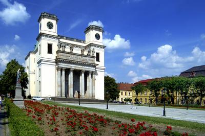 Vác, Nagyboldogasszony-székesegyház-stock-foto