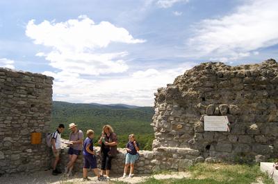 Drégelypalánk, Drégely vára-stock-foto