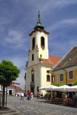 Szentendre, Fő tér-stock-foto