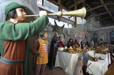 Visegrád, Panoptikum a Visegrádi várban-stock-foto