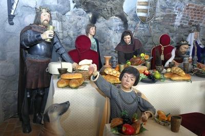 Visegrád, Panoptikum a Visegrádi várban-stock-foto