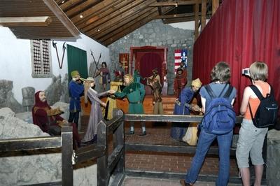 Visegrád, Panoptikum a Visegrádi várban-stock-foto