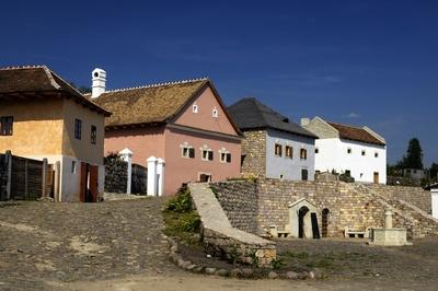 Szentendrei Szabadtéri Néprajzi Múzeum-stock-foto