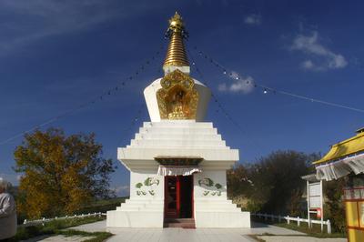 Tar, Buddhista sztúpa-stock-foto