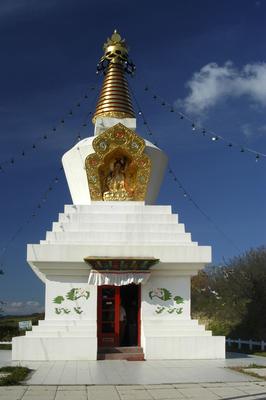 Tar, Buddhista sztúpa-stock-foto