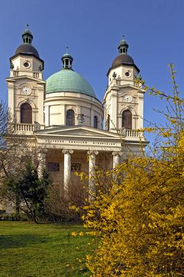 Cegléd, Református Nagytemplom-stock-foto