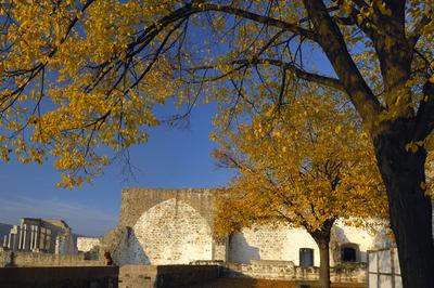 Visegrád, Királyi palota-stock-foto