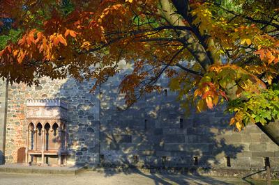 Visegrád, Királyi palota-stock-foto