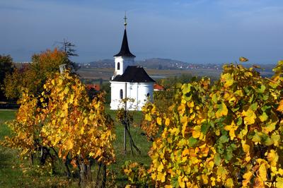 Balatonlelle, Szent Donát-kápolna-stock-foto