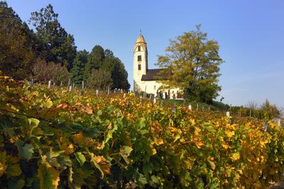 Egregy (Hévíz), Árpád-kori Szent Magdolna templom-stock-foto