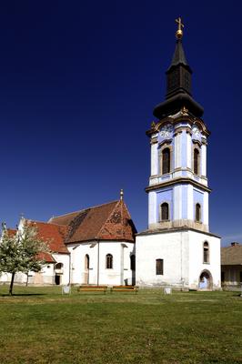 Ráckeve, Szerb templom-stock-foto