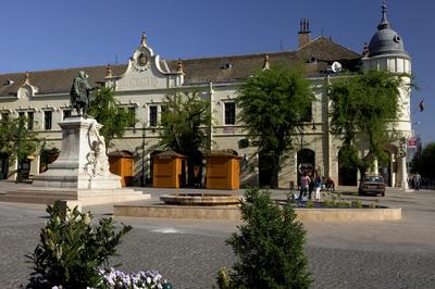 Szekszárd belvárosa (Garay tér)-stock-foto