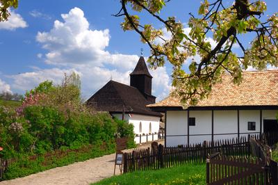 Hollókő, Ófalu védett falurész-stock-photo