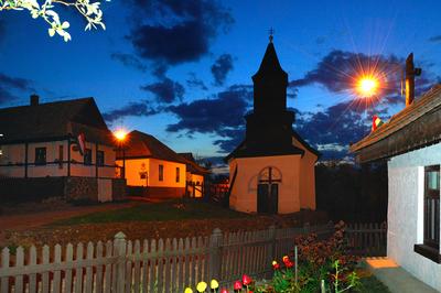 Hollókő, Ófalu védett falurész-stock-photo