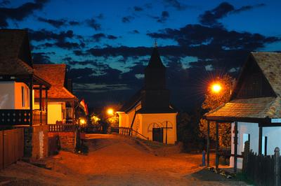 Hollókő, Ófalu védett falurész-stock-photo