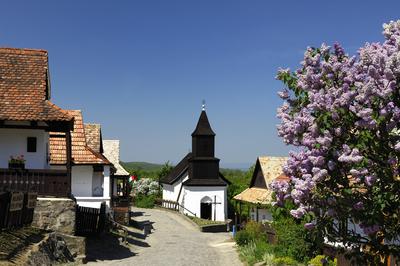 Hollókő, Ófalu védett falurész-stock-photo