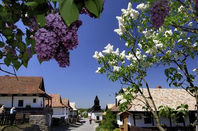 Hollókő, Ófalu védett falurész-stock-photo