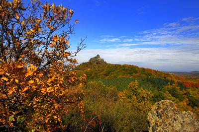 Salgóbánya, Salgó vára-stock-foto