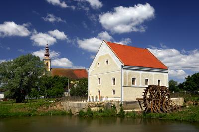 Szécsisziget, Kerka Vízimalom Múzeum-stock-foto