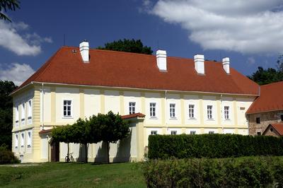 Szécsisziget, Andrássy-Szapáry kastély-stock-foto