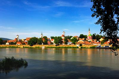 Szentendre látványa-stock-foto