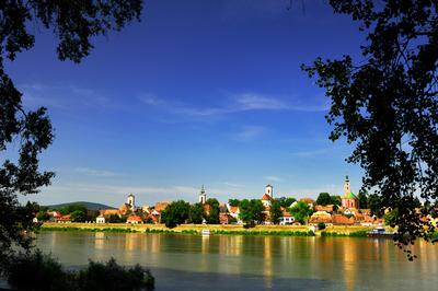 Szentendre látványa-stock-foto