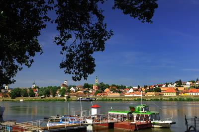 Szentendre látványa-stock-foto