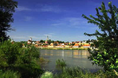 Szentendre látványa-stock-foto