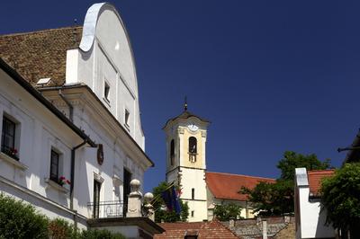 Szentendre belvárosa-stock-foto