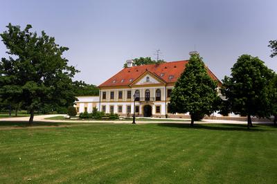 Vasszécseny, Új-Ebergényi kastély-stock-foto