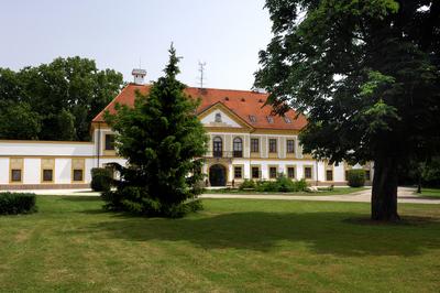 Vasszécseny, Új-Ebergényi kastély-stock-foto