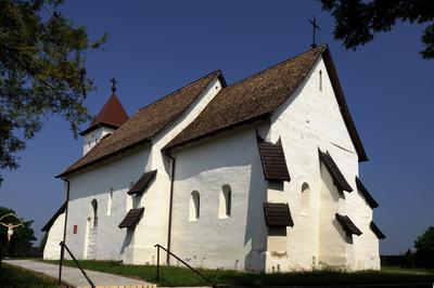 Nyírbéltek, római katolikus templom-stock-foto