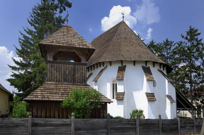 Kisszekeres, református templom-stock-foto