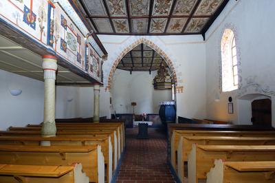 Sonkád, református templom-stock-foto