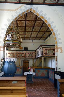 Sonkád, református templom-stock-foto