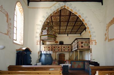 Sonkád, református templom-stock-foto