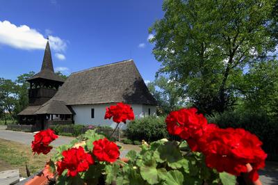 Tákosi református templom-stock-foto