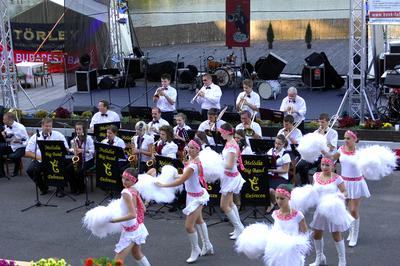 Bánk, Louis Armstrong Jazzfesztivál-stock-foto