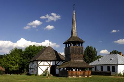 Nyíregyháza, Sóstói Múzeumfalu-stock-foto
