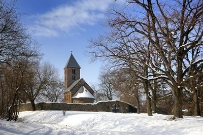 Nagybörzsöny, Szent István-templom-stock-foto