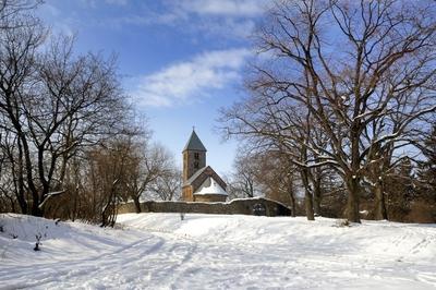 Nagybörzsöny, Szent István-templom-stock-foto