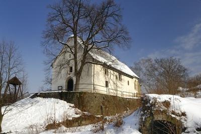 Nagybörzsöny, Bányász templom-stock-foto