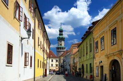 Sopron belvárosa, Tűztorony-stock-photo