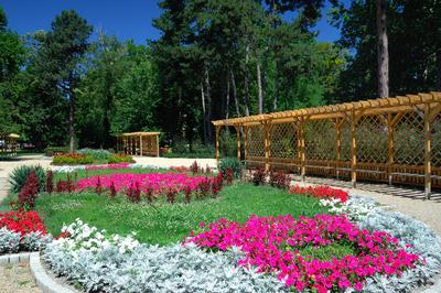 Siófok, Jókai park-stock-photo