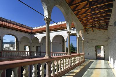 Visegrád, Királyi palota-stock-foto